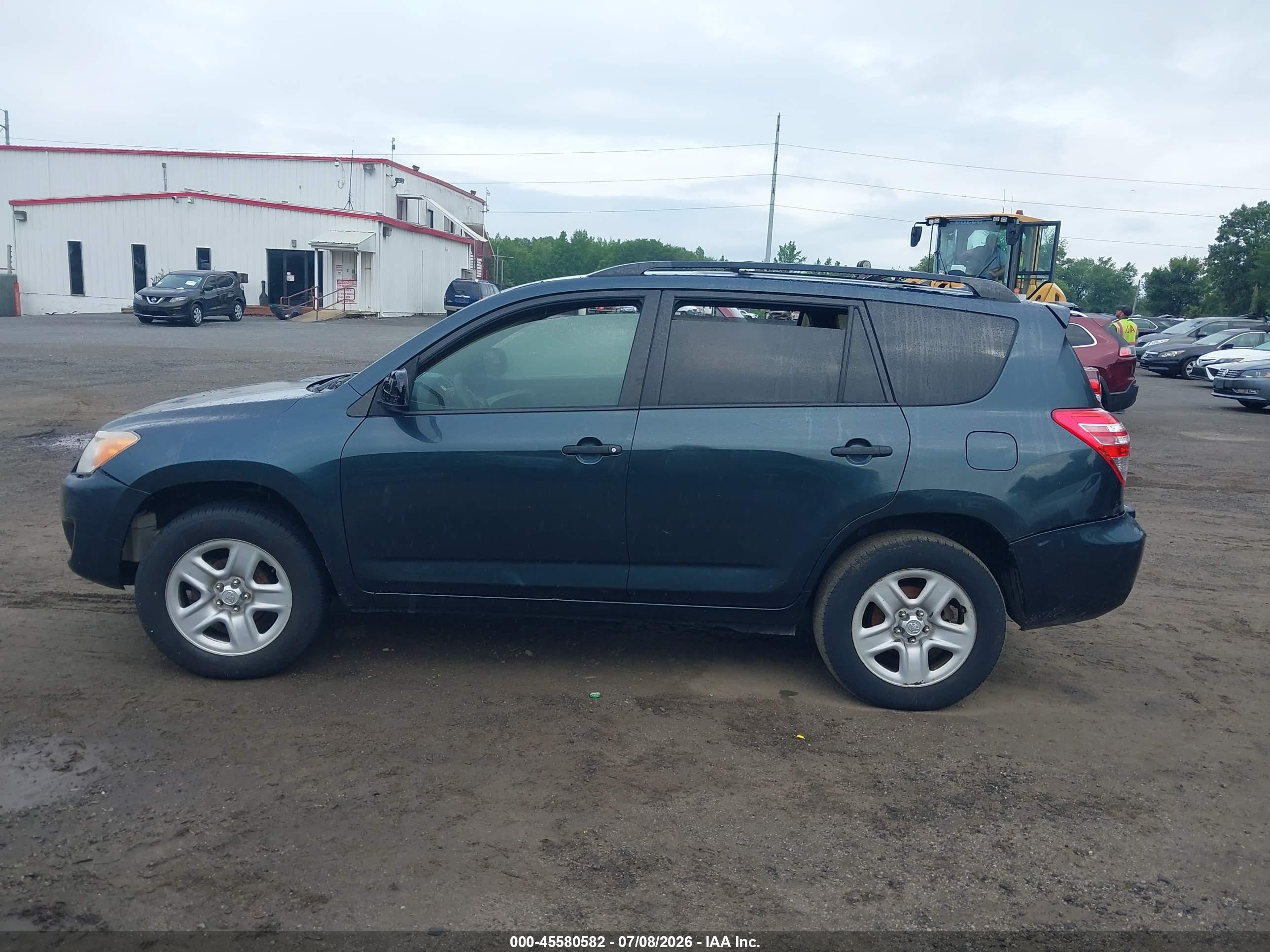 2012 Toyota Rav4   Синий vin: 2T3ZF4DV2CW152817