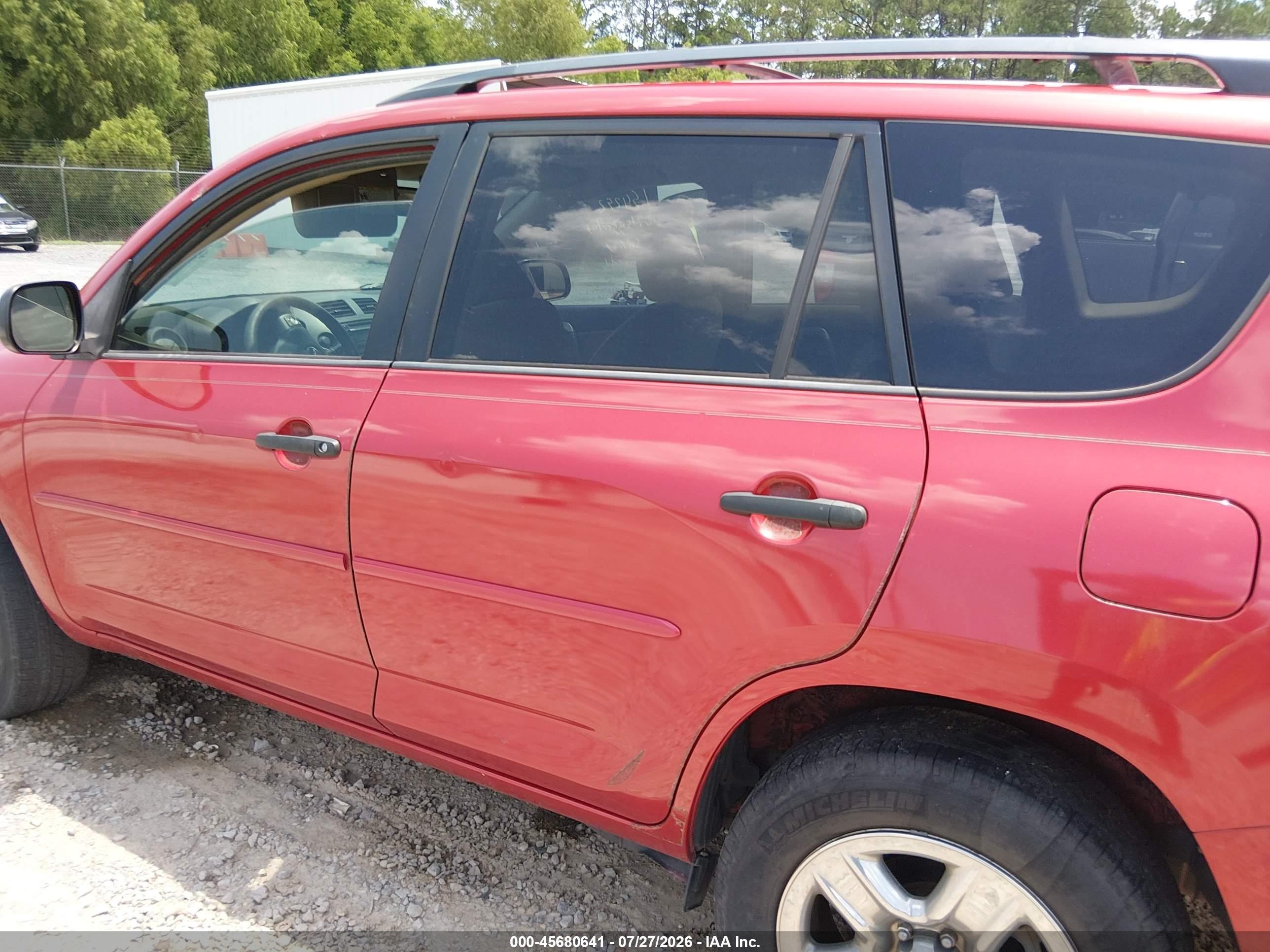 2012 Toyota Rav4   Red vin: 2T3ZF4DV2CW154292