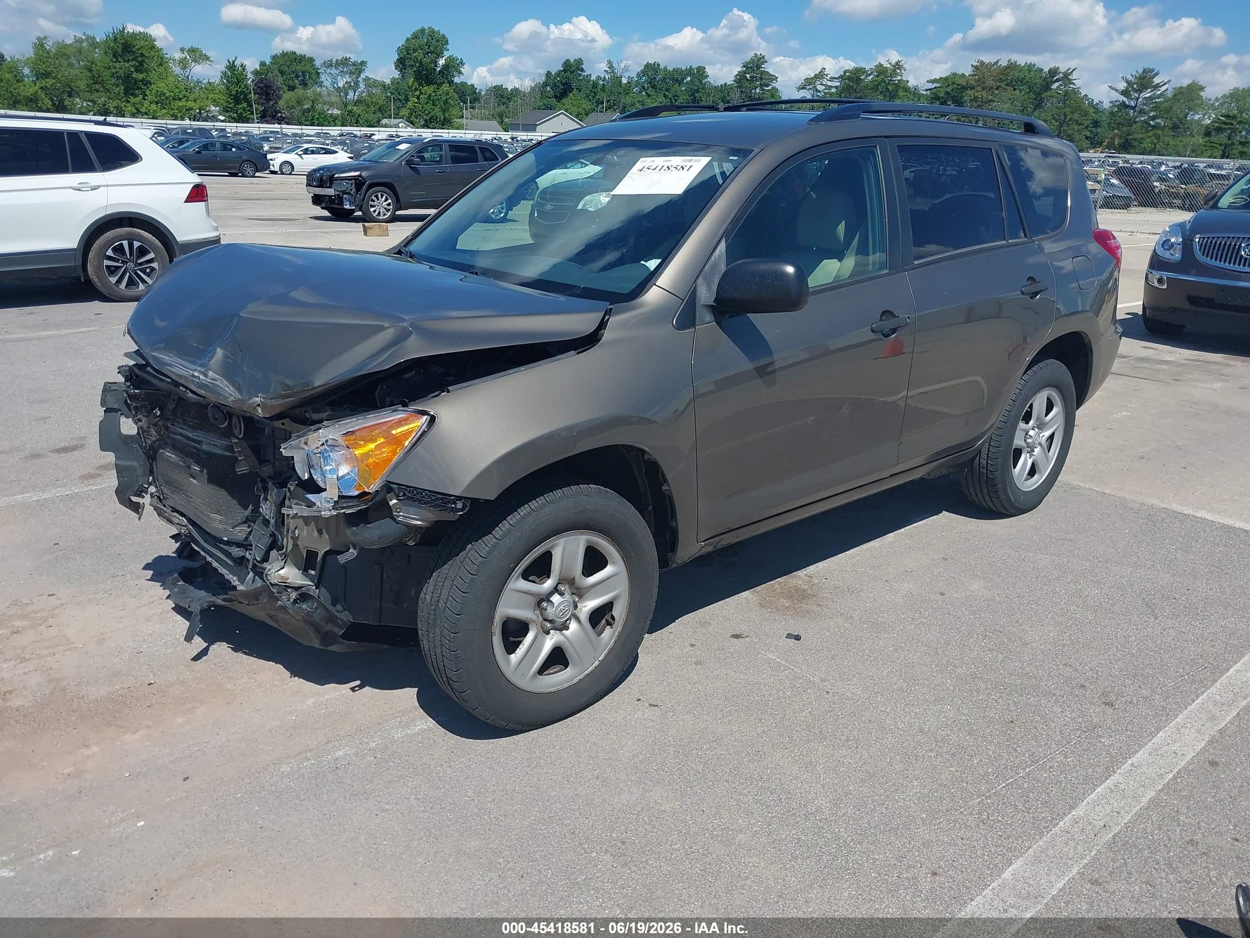 2010 Toyota Rav4 Brown vin: 2T3ZF4DV3AW037236