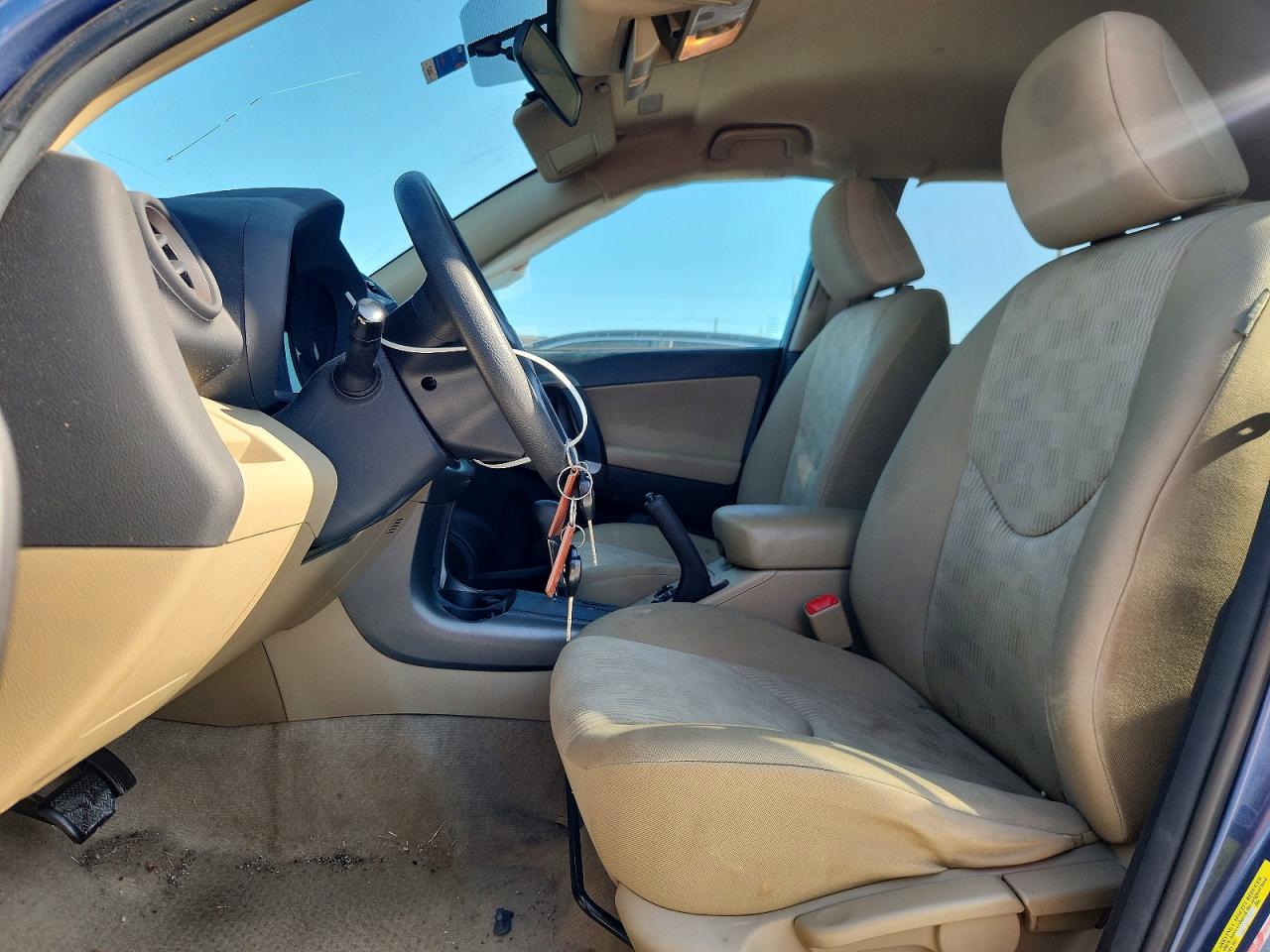 2010 Toyota Rav4 Base Blue vin: 2T3ZF4DV3AW047023