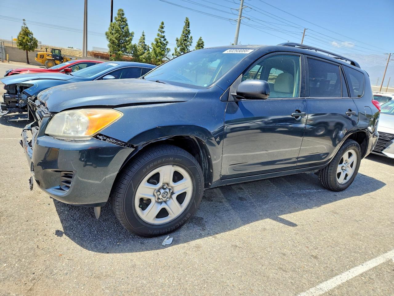 2010 Toyota Rav4 Base Blue vin: 2T3ZF4DV3AW049547