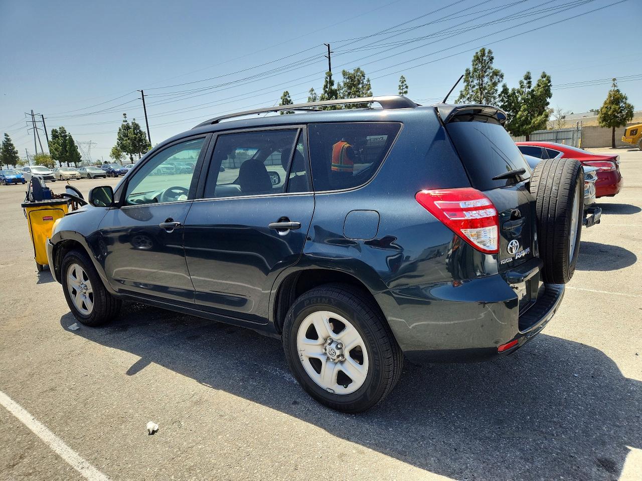 2010 Toyota Rav4 Base Blue vin: 2T3ZF4DV3AW049547
