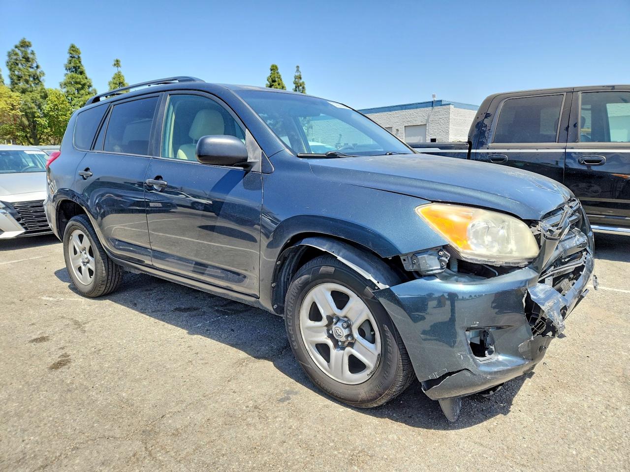 2010 Toyota Rav4 Base Blue vin: 2T3ZF4DV3AW049547