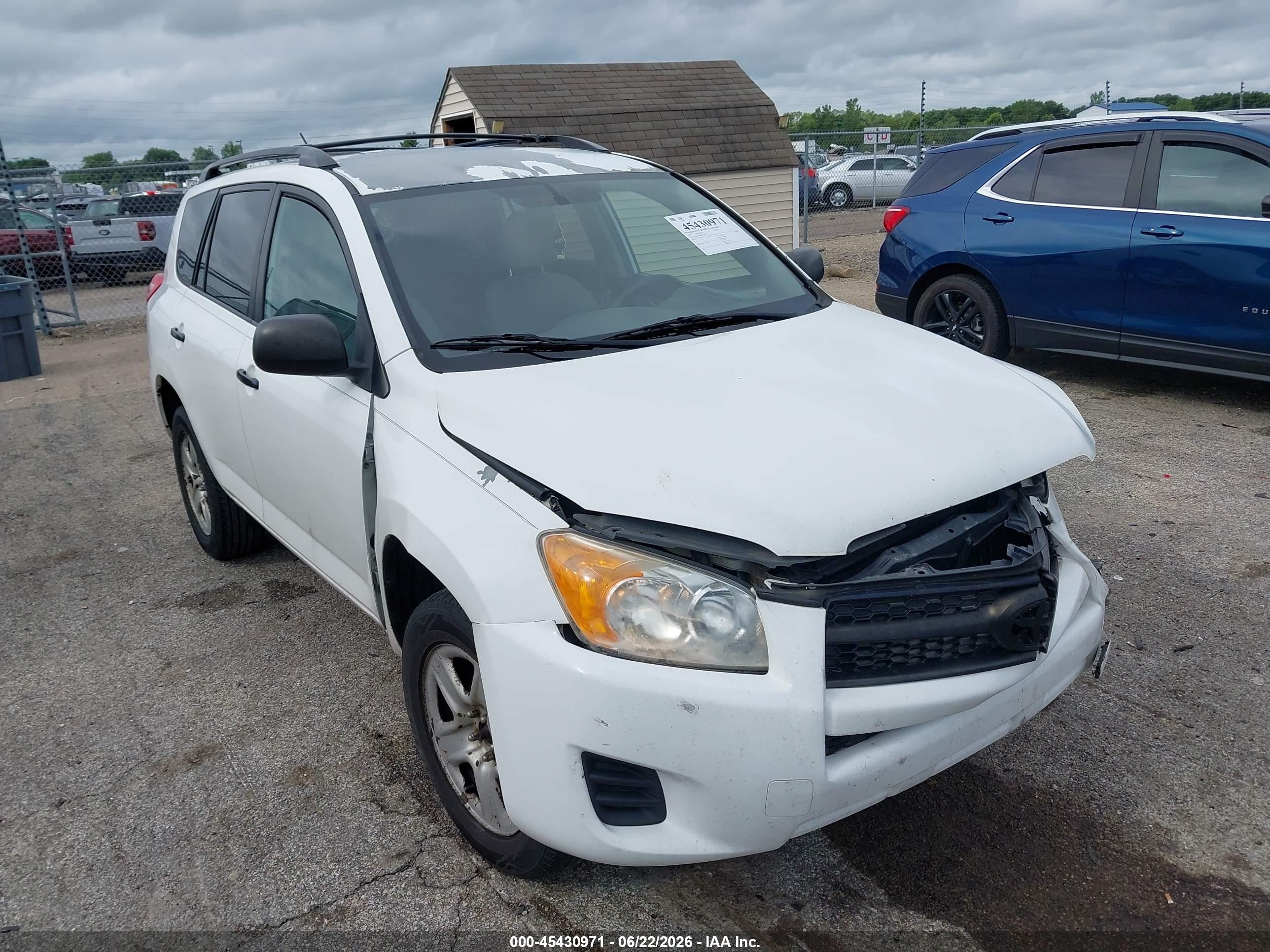 2011 Toyota Rav4 White vin: 2T3ZF4DV3BW054085