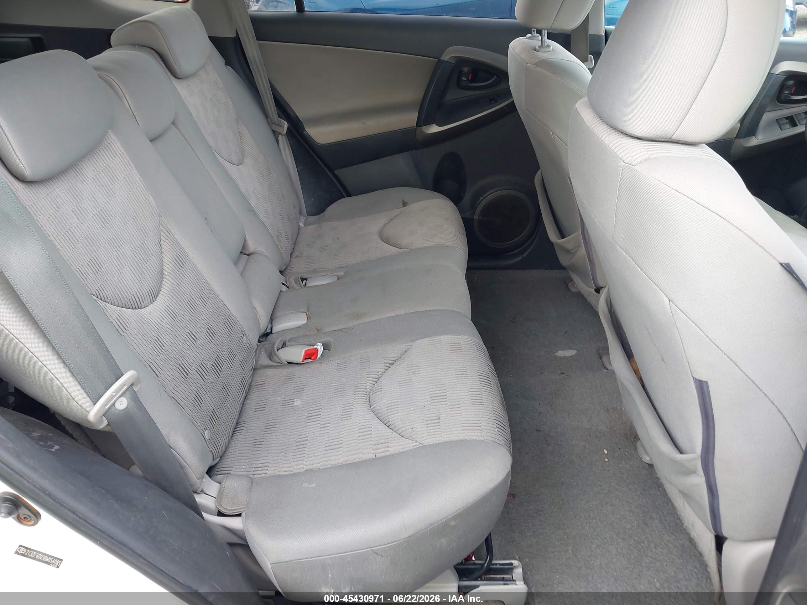2011 Toyota Rav4 White vin: 2T3ZF4DV3BW054085