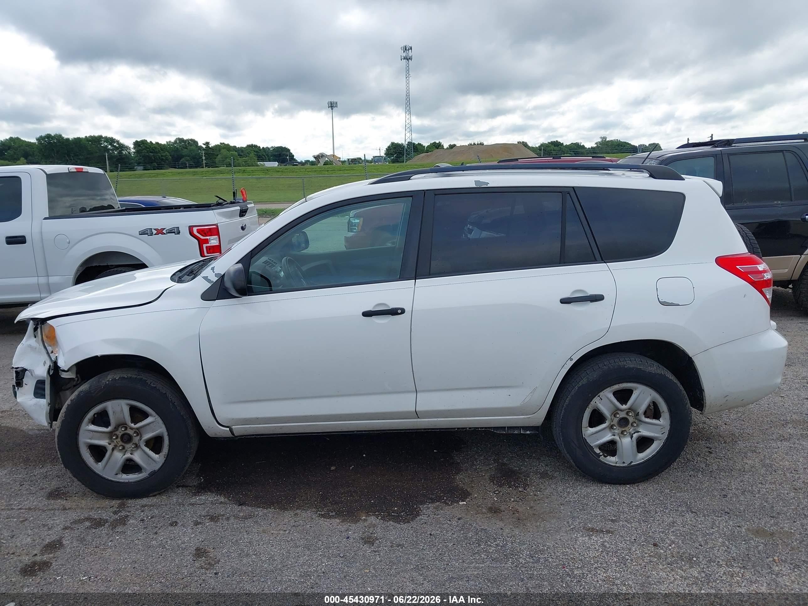 2011 Toyota Rav4 White vin: 2T3ZF4DV3BW054085