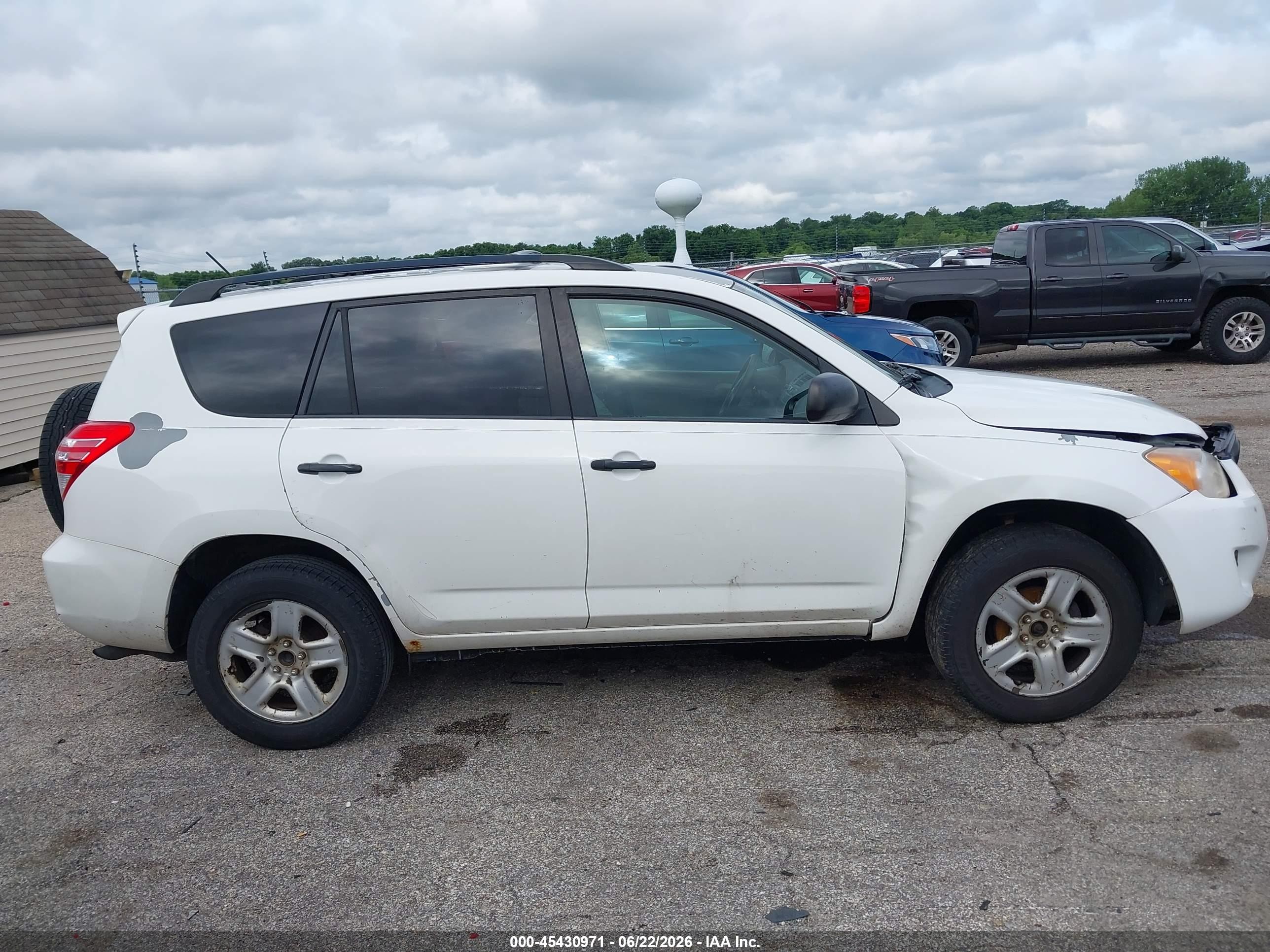 2011 Toyota Rav4 White vin: 2T3ZF4DV3BW054085