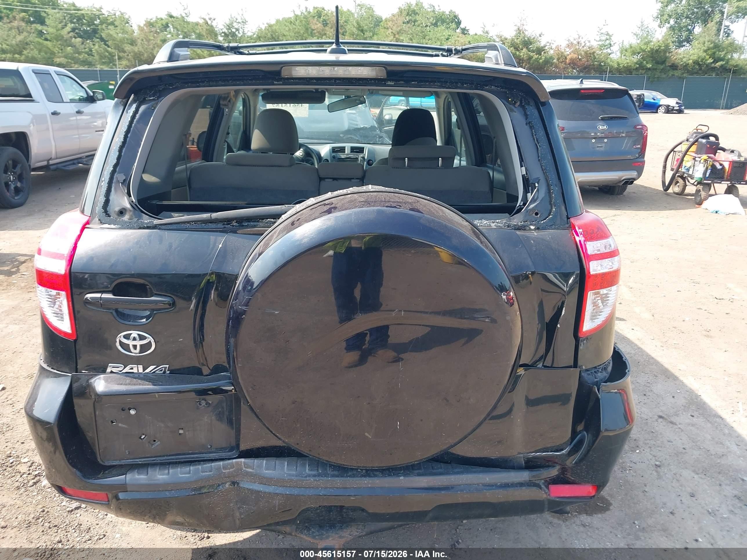 2011 Toyota Rav4   Black vin: 2T3ZF4DV3BW060985