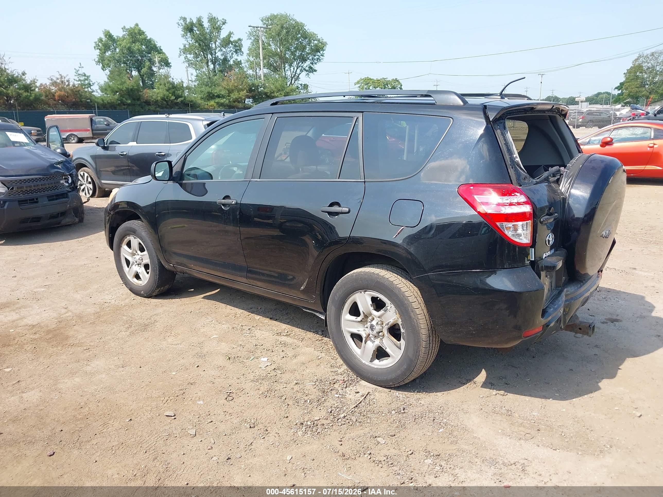 2011 Toyota Rav4   Black vin: 2T3ZF4DV3BW060985