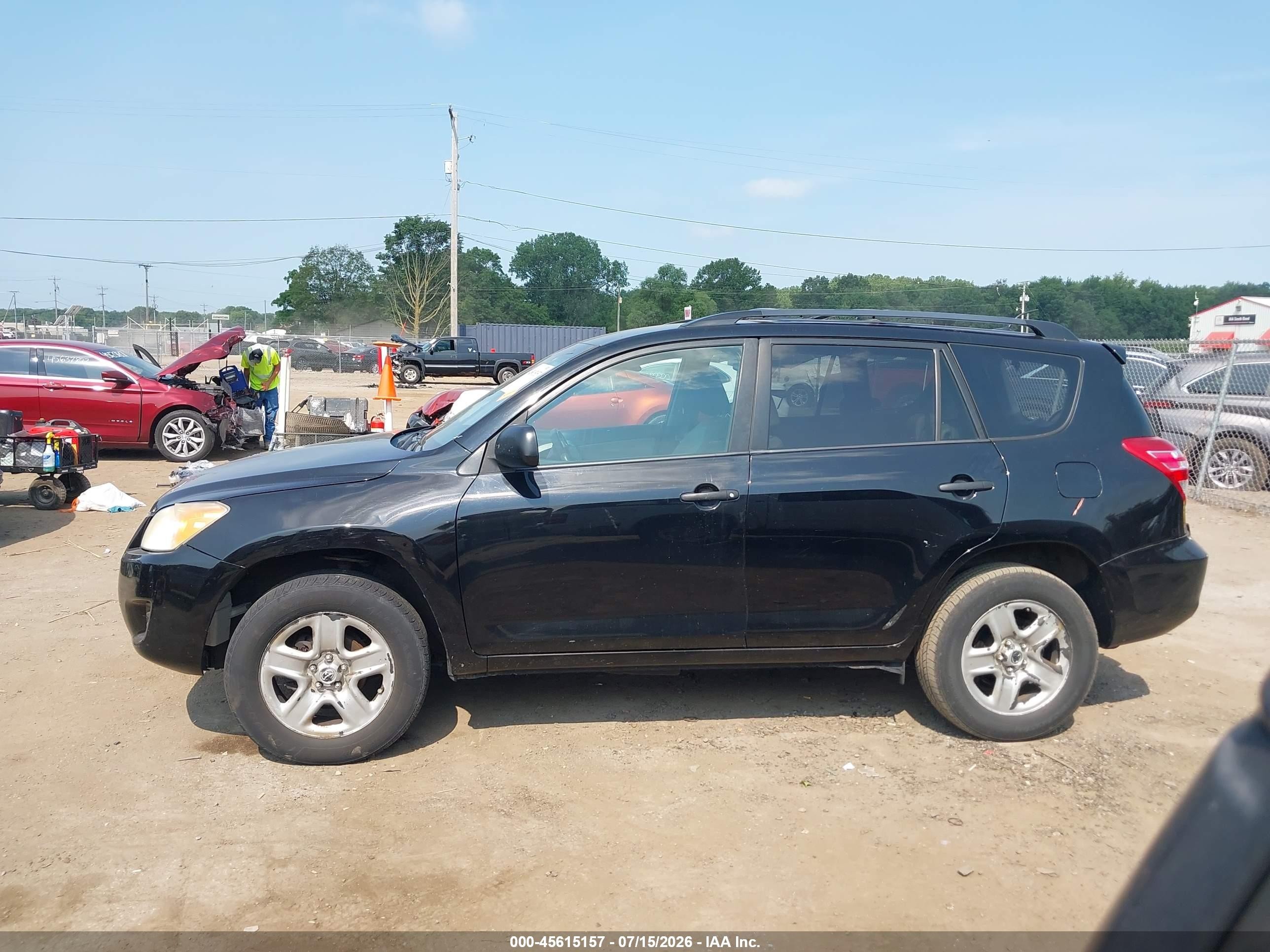 2011 Toyota Rav4   Black vin: 2T3ZF4DV3BW060985