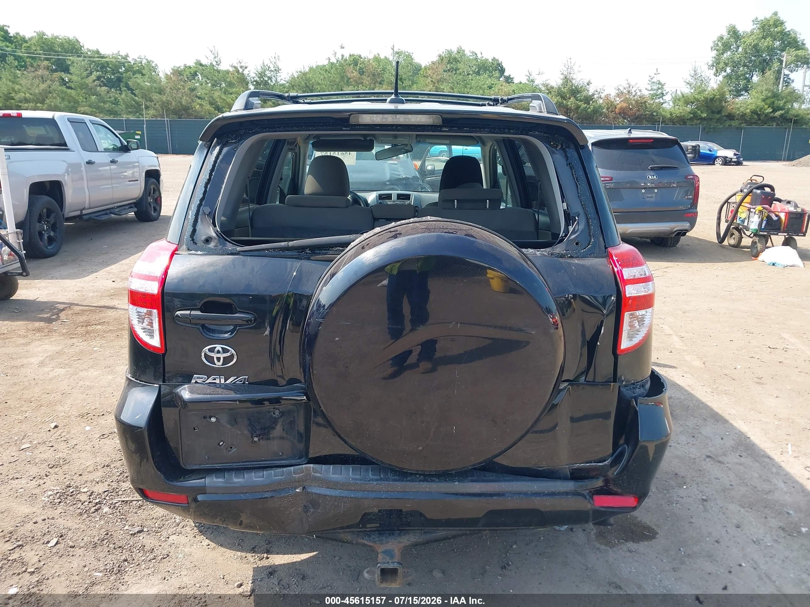 2011 Toyota Rav4   Black vin: 2T3ZF4DV3BW060985