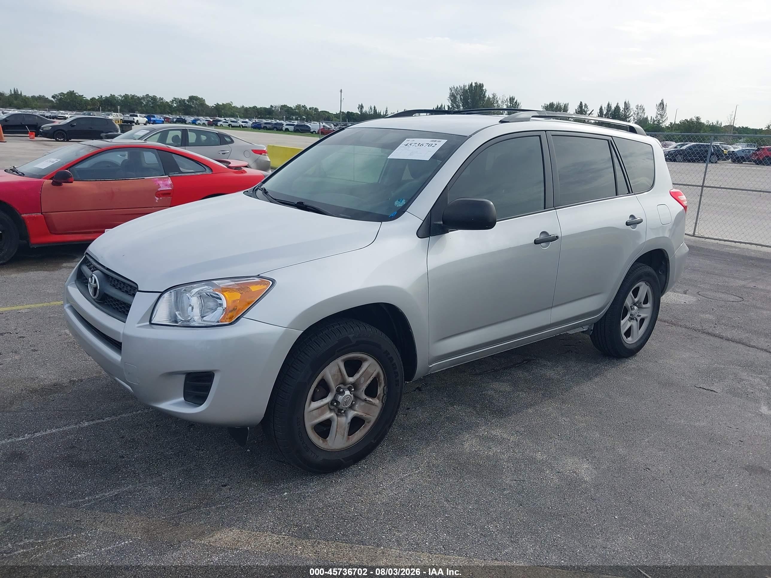 2011 Toyota Rav4   Silver vin: 2T3ZF4DV3BW064244