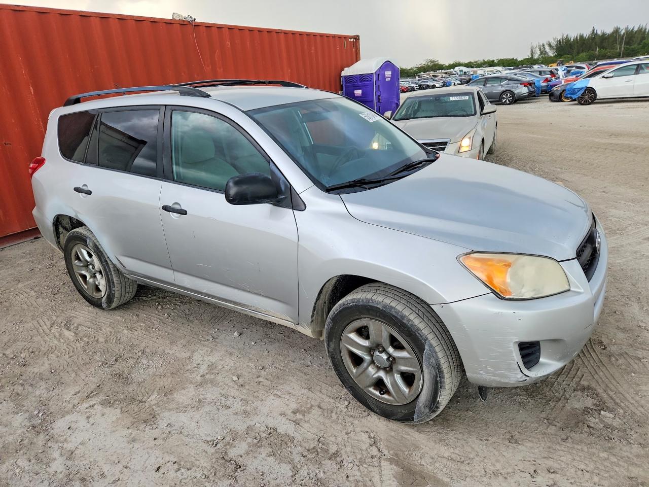 2011 Toyota Rav4 Base Silver vin: 2T3ZF4DV3BW076877
