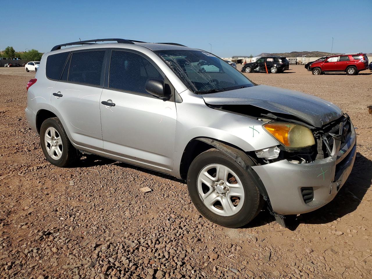 2011 Toyota Rav4 Base Silver vin: 2T3ZF4DV3BW079083