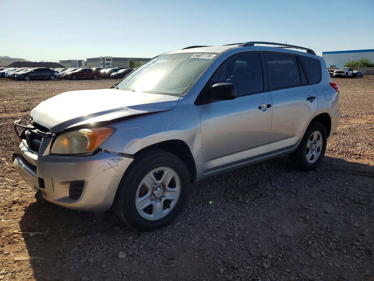 2011 Toyota Rav4 Base Silver vin: 2T3ZF4DV3BW079083