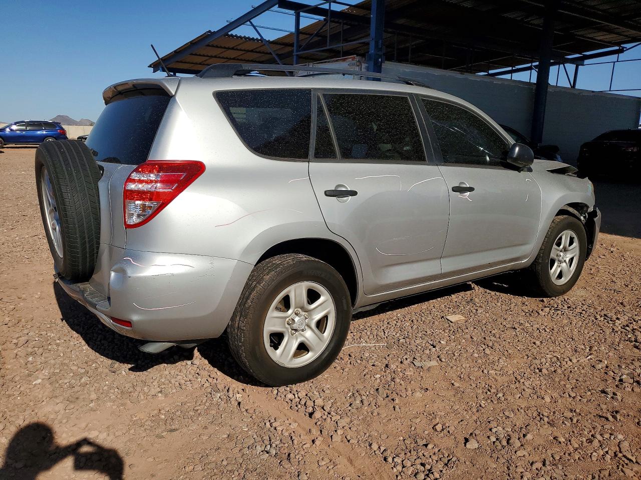 2011 Toyota Rav4 Base Silver vin: 2T3ZF4DV3BW079083
