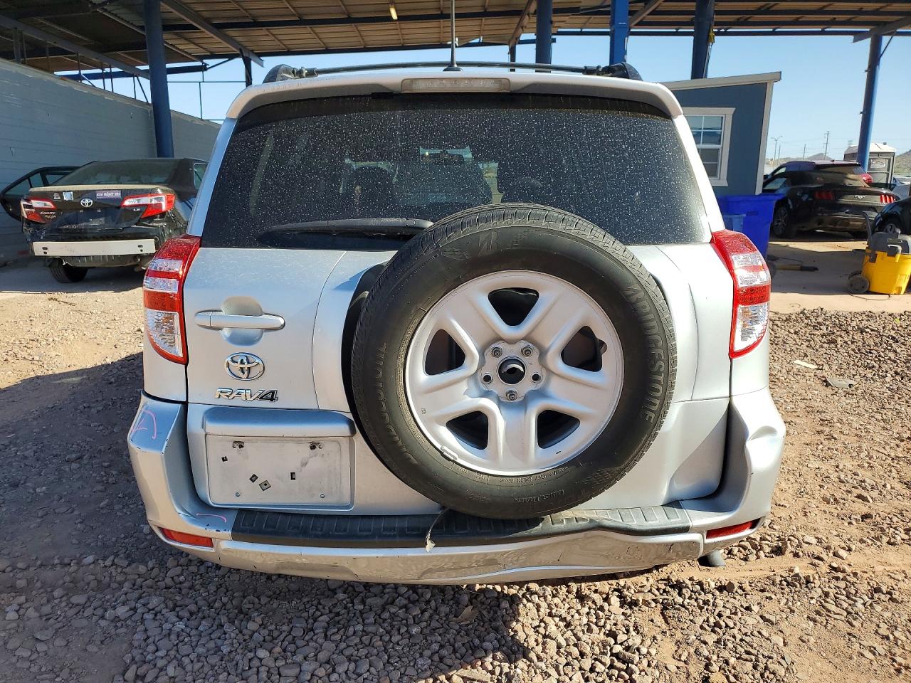 2011 Toyota Rav4 Base Silver vin: 2T3ZF4DV3BW079083