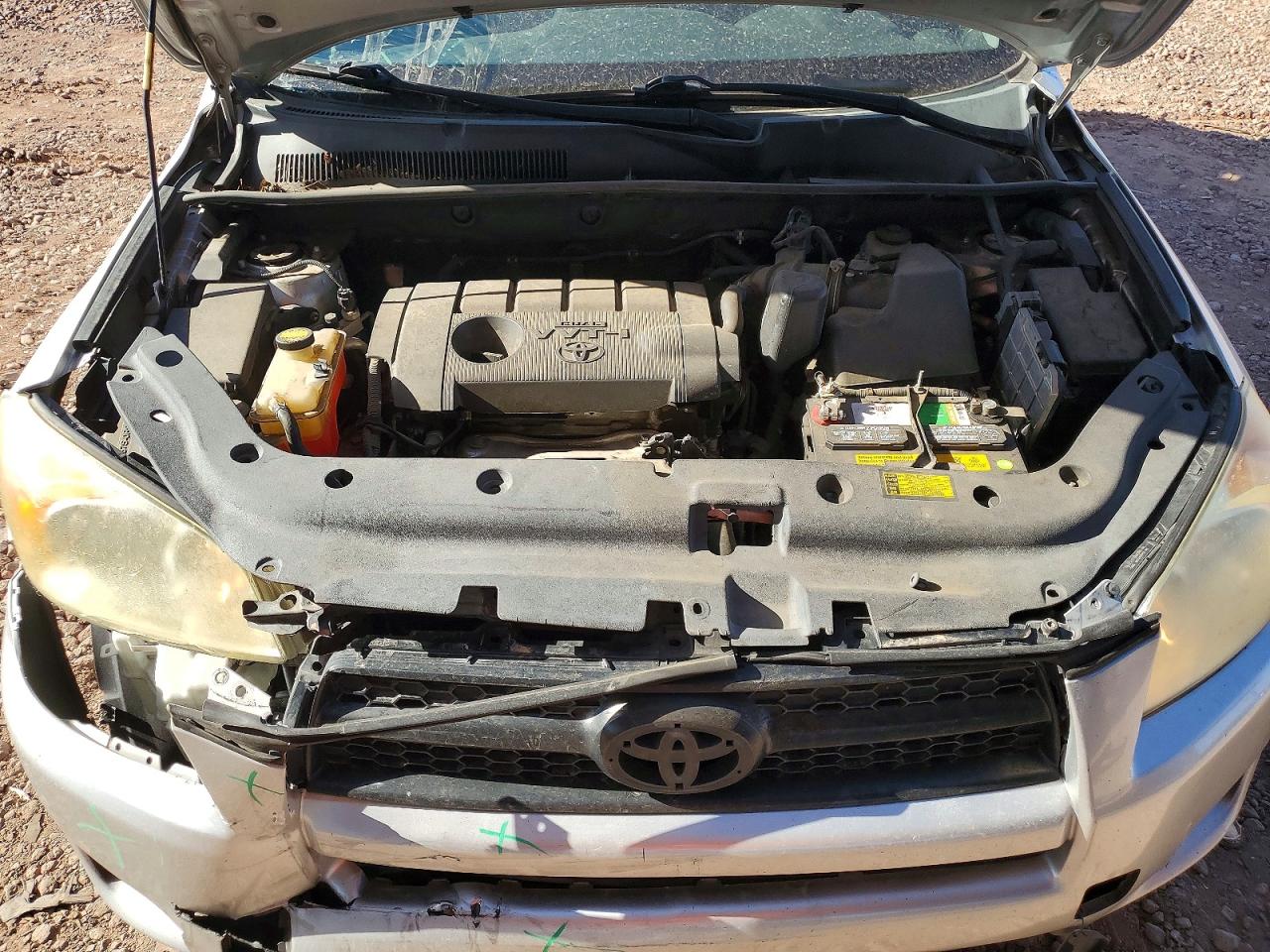 2011 Toyota Rav4 Base Silver vin: 2T3ZF4DV3BW079083