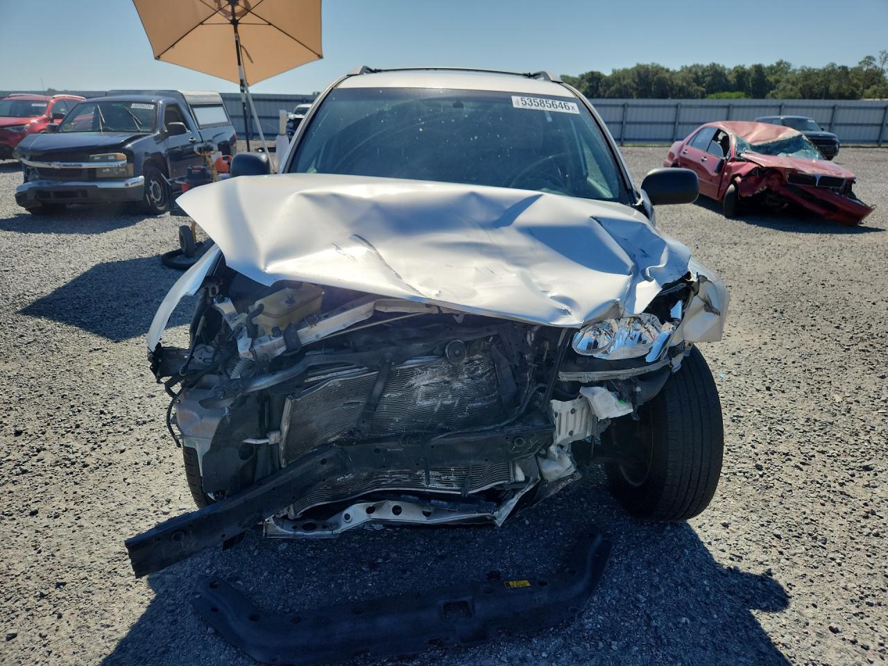 2011 Toyota Rav4 Base Silver vin: 2T3ZF4DV3BW091105
