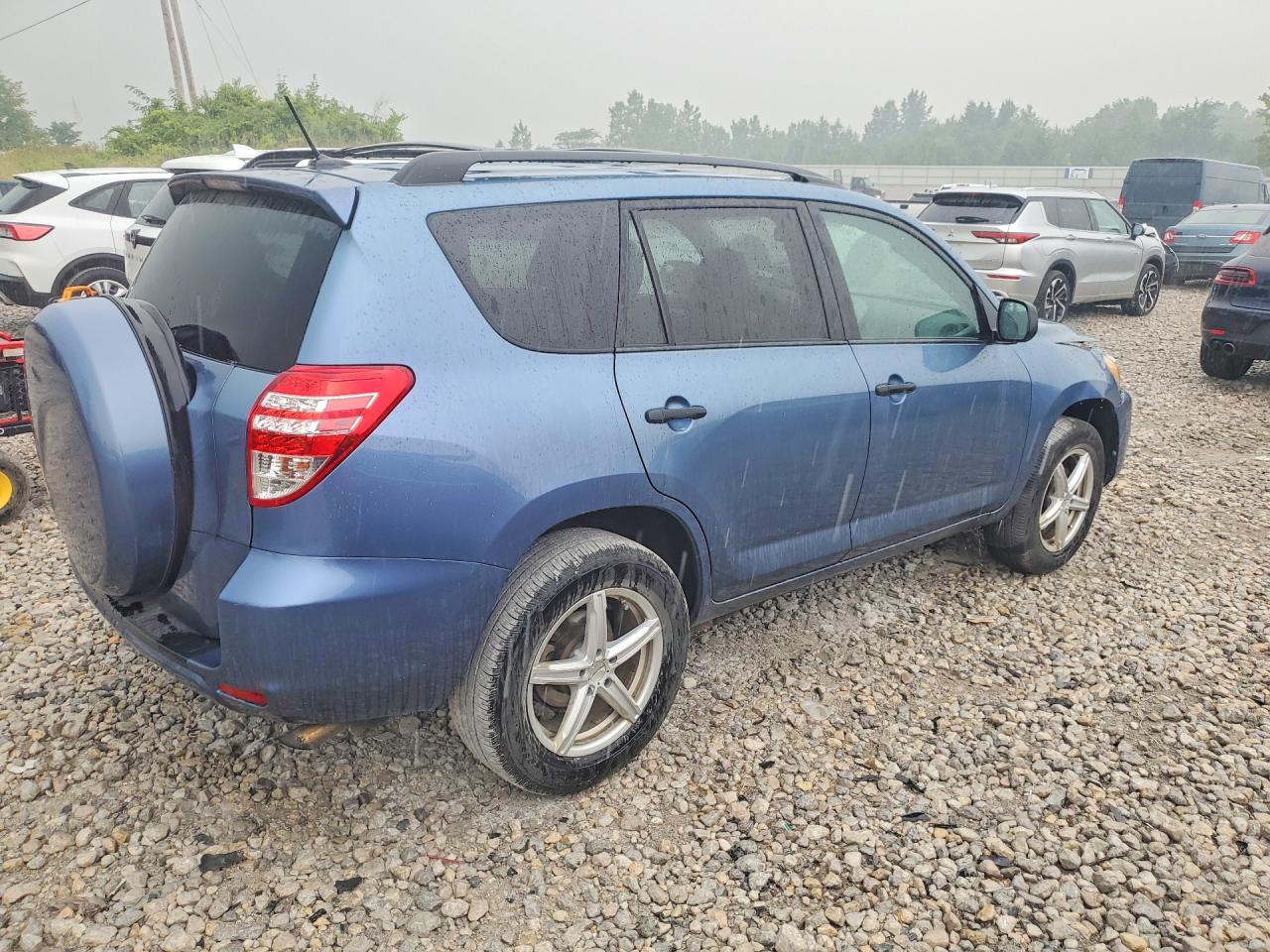 2011 Toyota Rav4 Base Blue vin: 2T3ZF4DV3BW094232