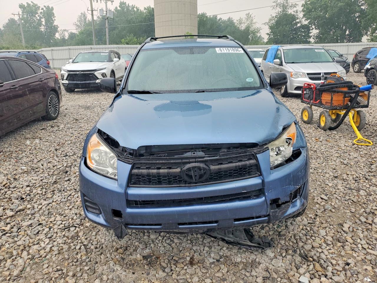 2011 Toyota Rav4 Base Blue vin: 2T3ZF4DV3BW094232