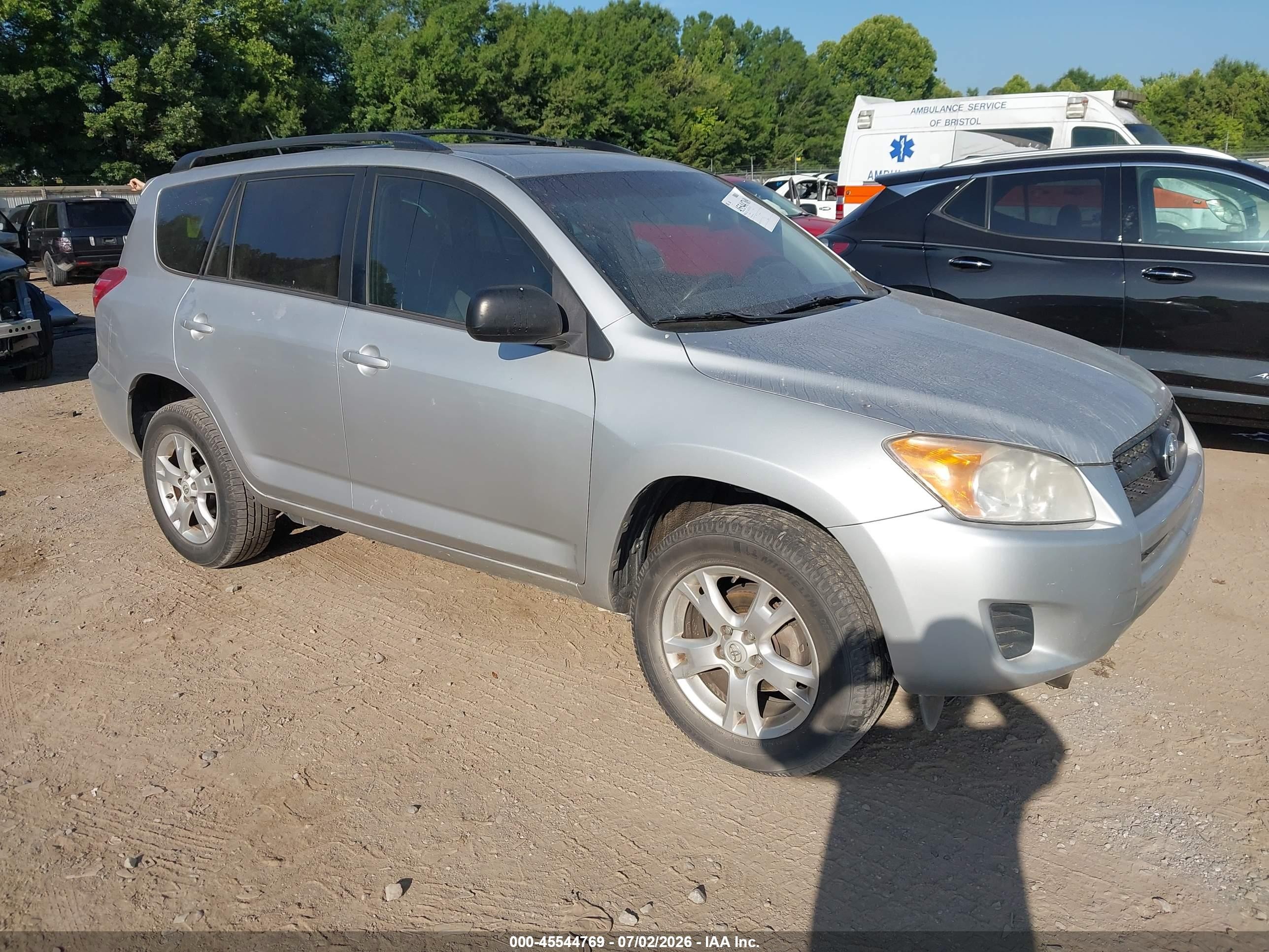 2011 Toyota Rav4   Silver vin: 2T3ZF4DV3BW100658