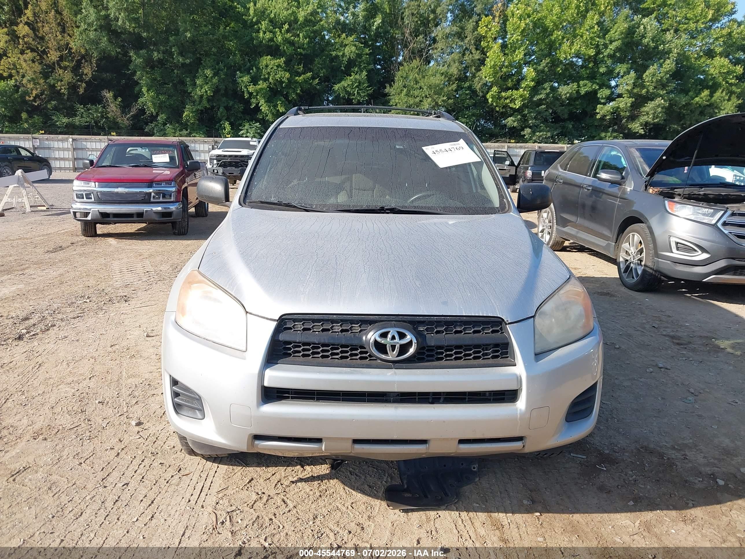 2011 Toyota Rav4   Silver vin: 2T3ZF4DV3BW100658