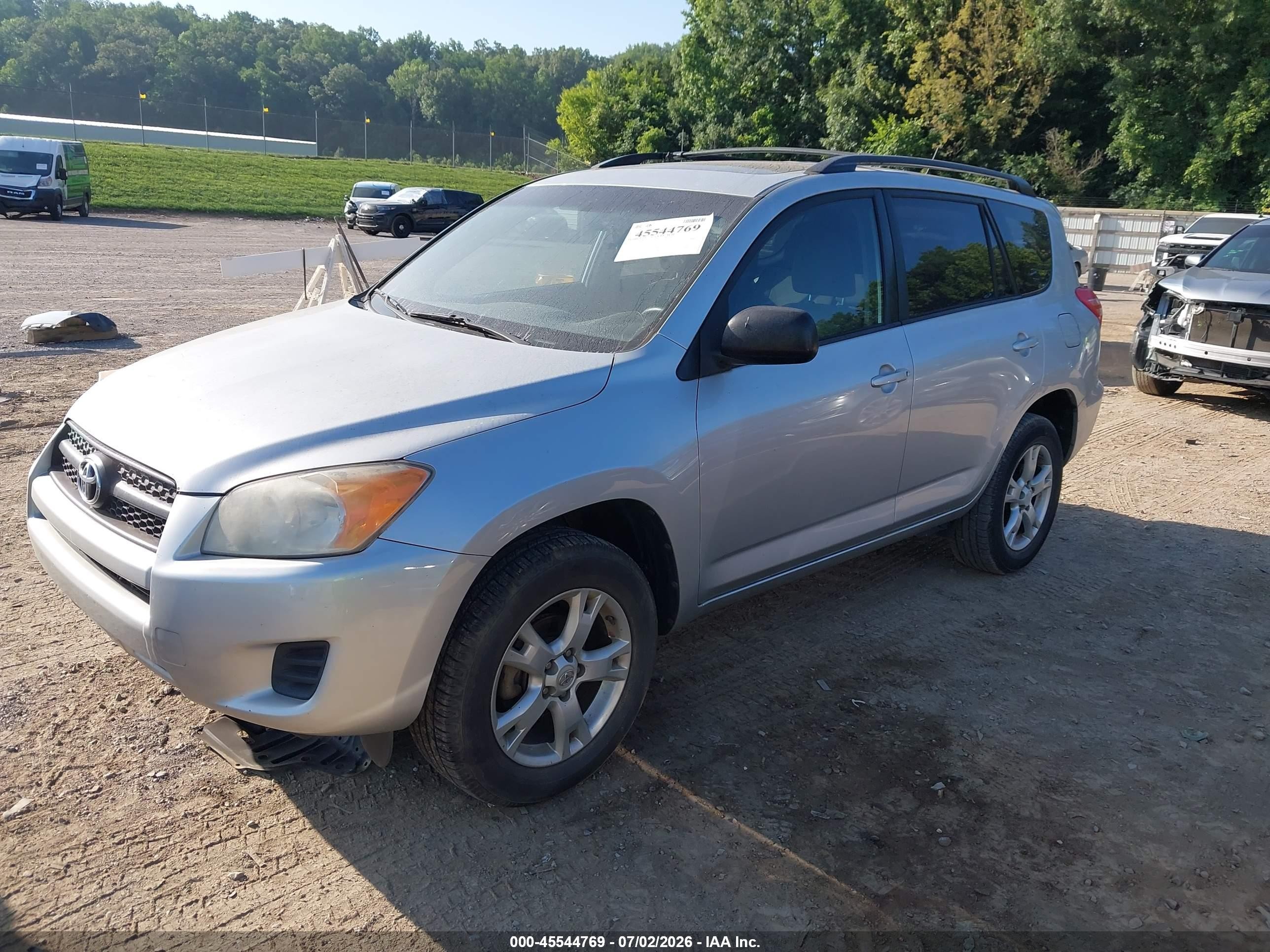 2011 Toyota Rav4   Silver vin: 2T3ZF4DV3BW100658