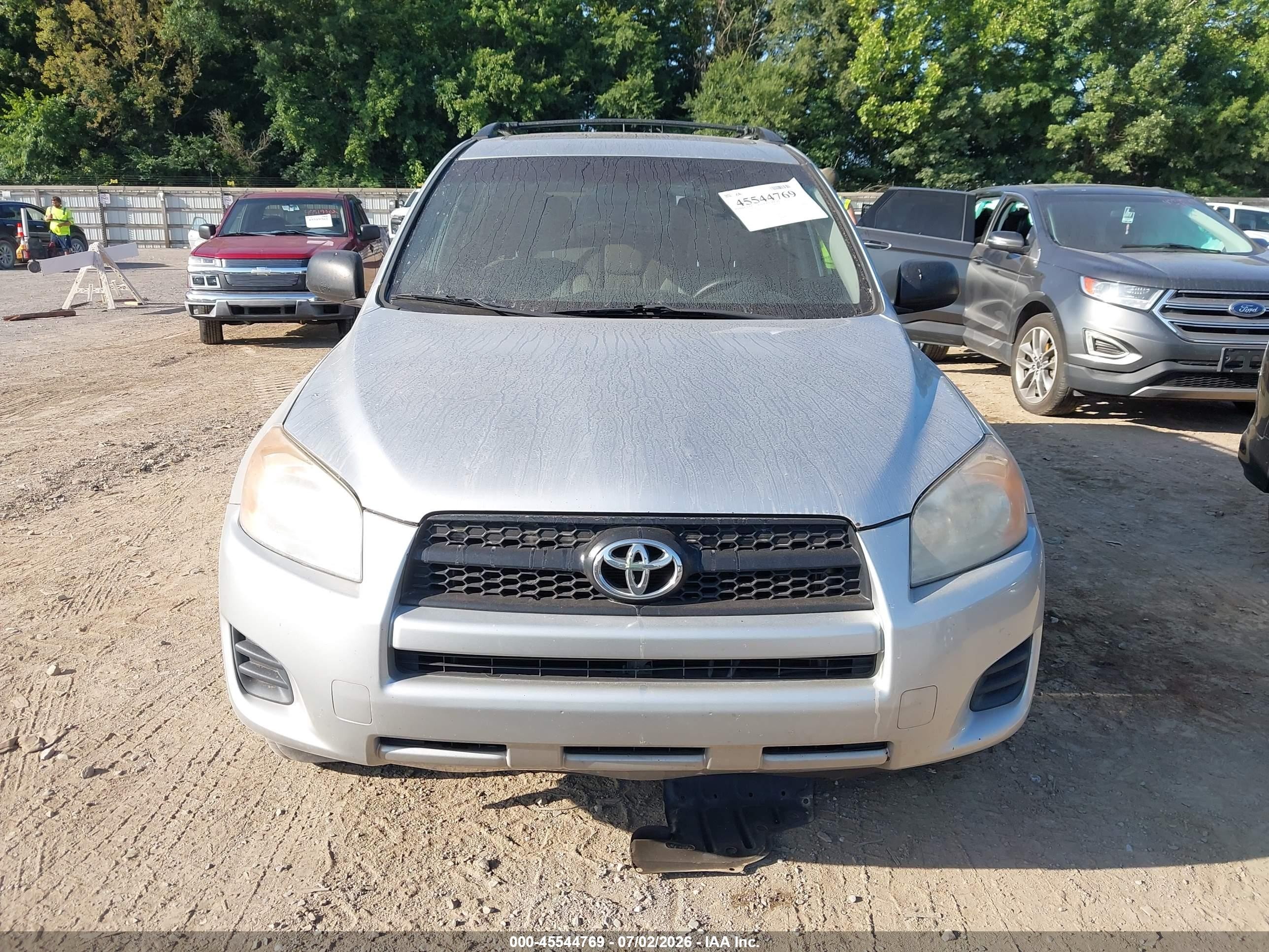2011 Toyota Rav4   Silver vin: 2T3ZF4DV3BW100658