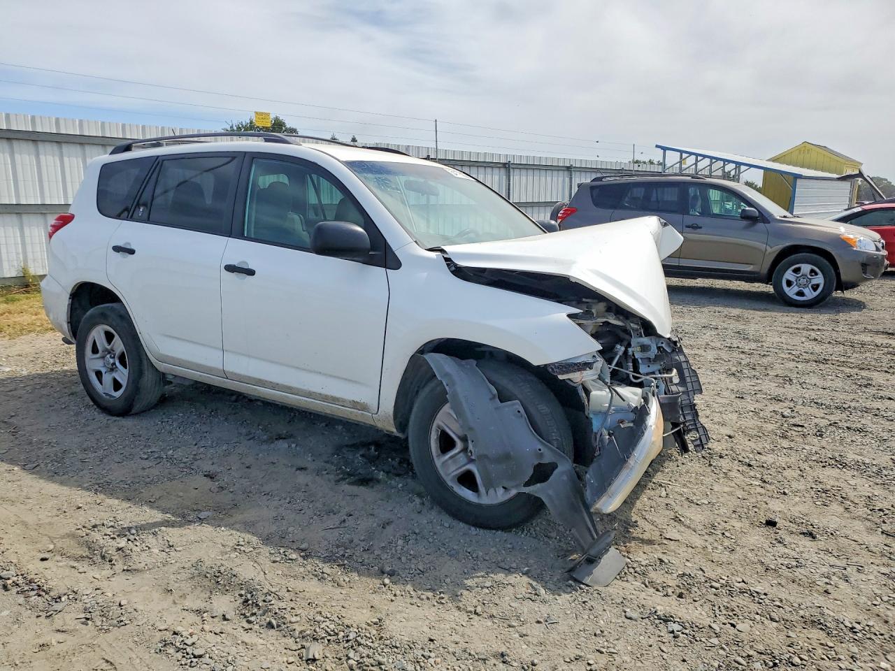 2012 Toyota Rav4 Base White vin: 2T3ZF4DV3CW107286