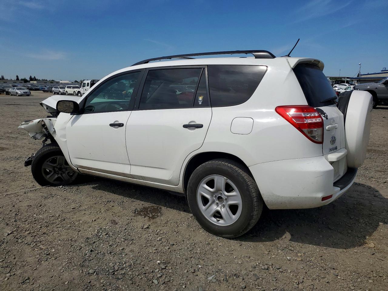 2012 Toyota Rav4 Base White vin: 2T3ZF4DV3CW107286