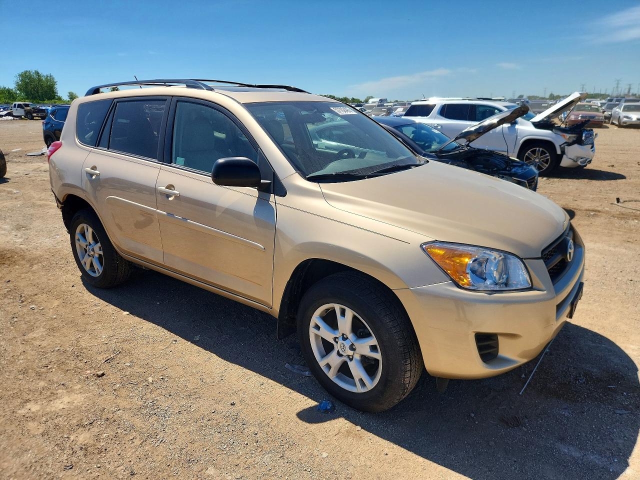 2012 Toyota Rav4 Base Tan vin: 2T3ZF4DV3CW111726