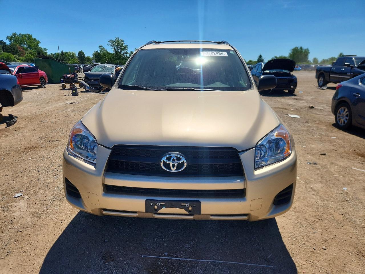 2012 Toyota Rav4 Base Tan vin: 2T3ZF4DV3CW111726