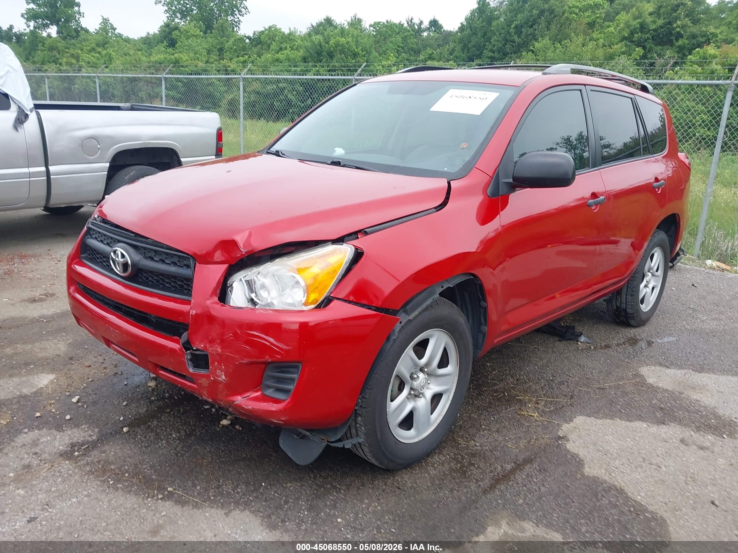 2012 Toyota Rav4   Красный vin: 2T3ZF4DV3CW136853