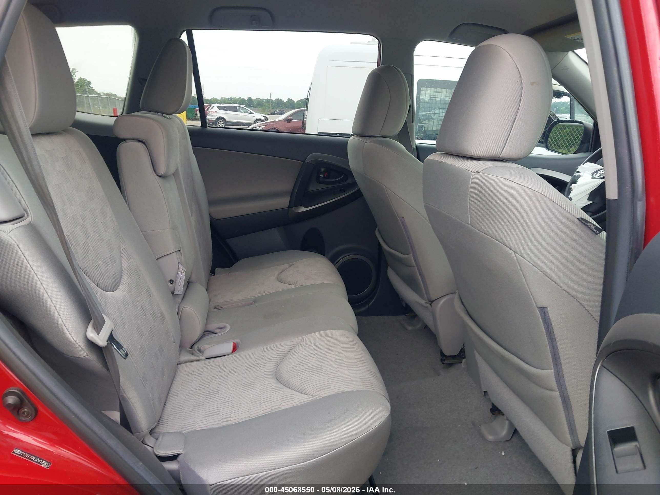 2012 Toyota Rav4   Красный vin: 2T3ZF4DV3CW136853