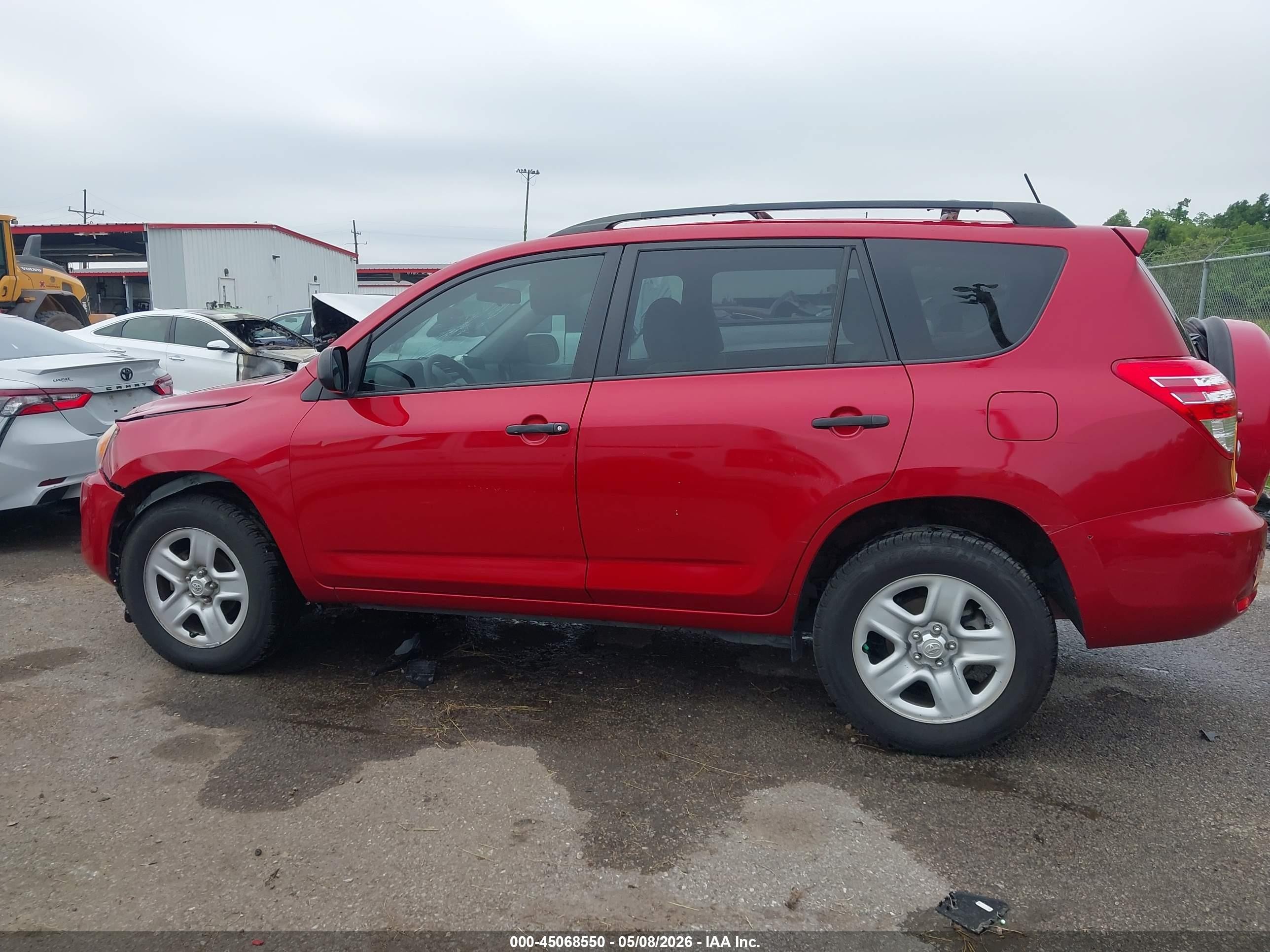 2012 Toyota Rav4   Красный vin: 2T3ZF4DV3CW136853