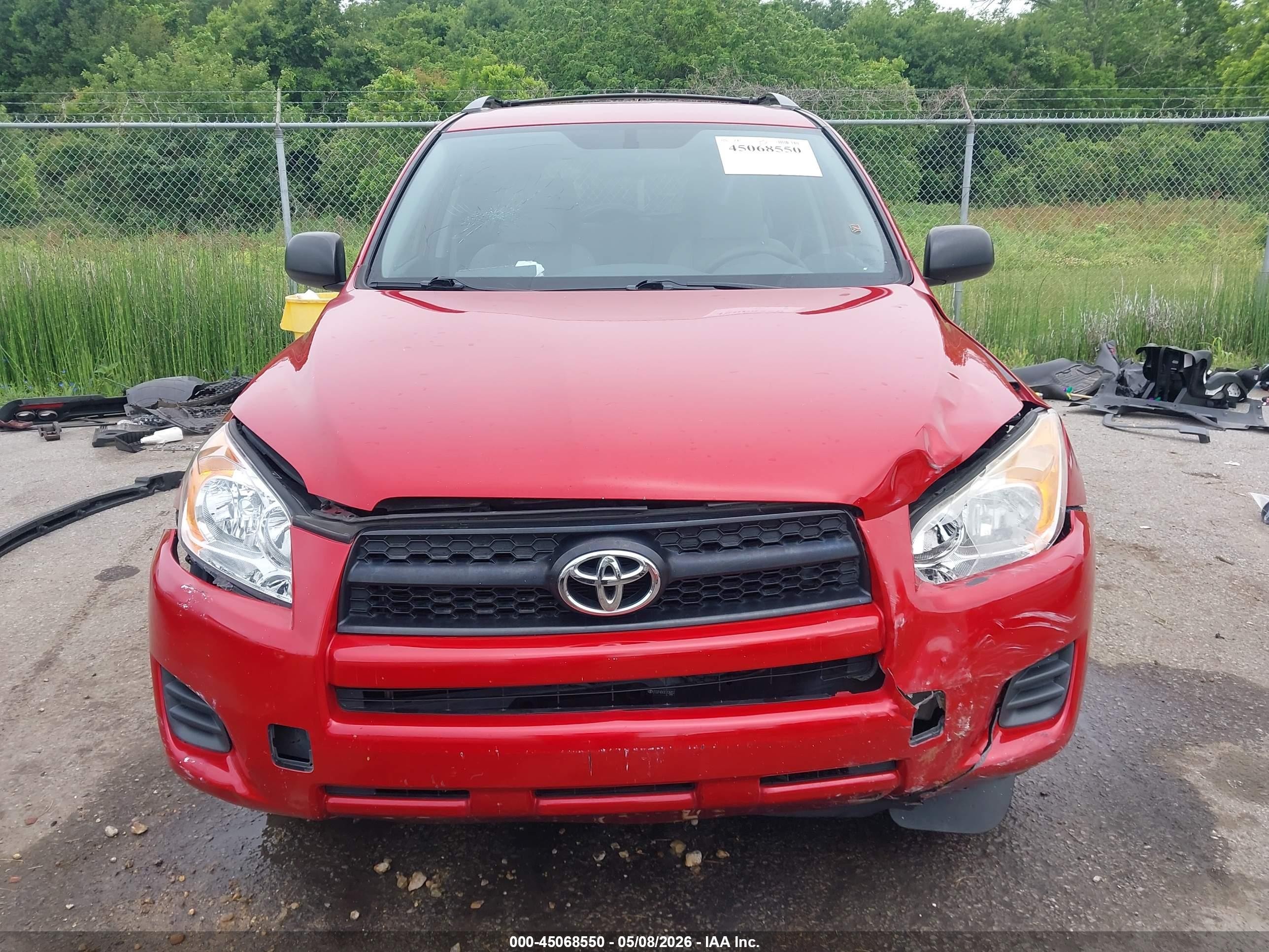 2012 Toyota Rav4   Красный vin: 2T3ZF4DV3CW136853