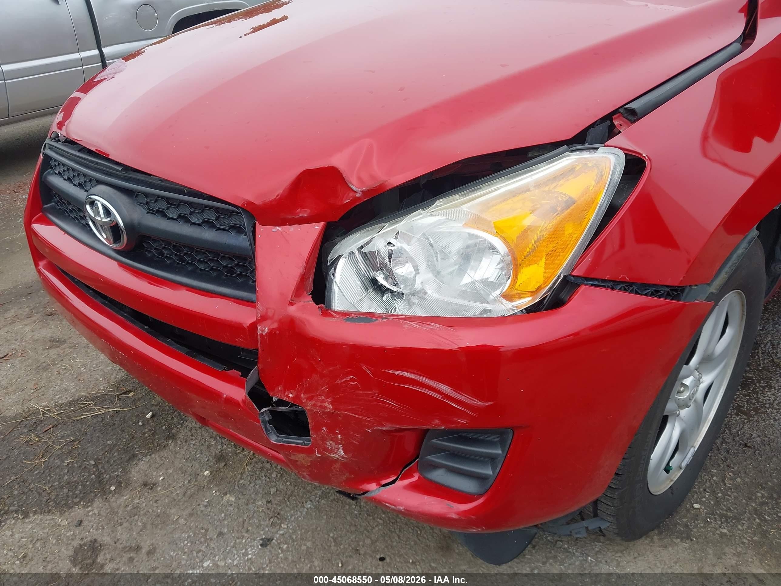 2012 Toyota Rav4   Красный vin: 2T3ZF4DV3CW136853