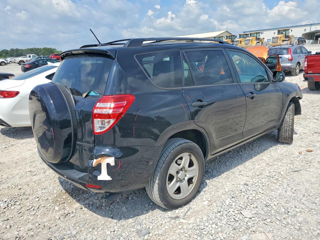 2012 Toyota Rav4 Base Black vin: 2T3ZF4DV3CW140966