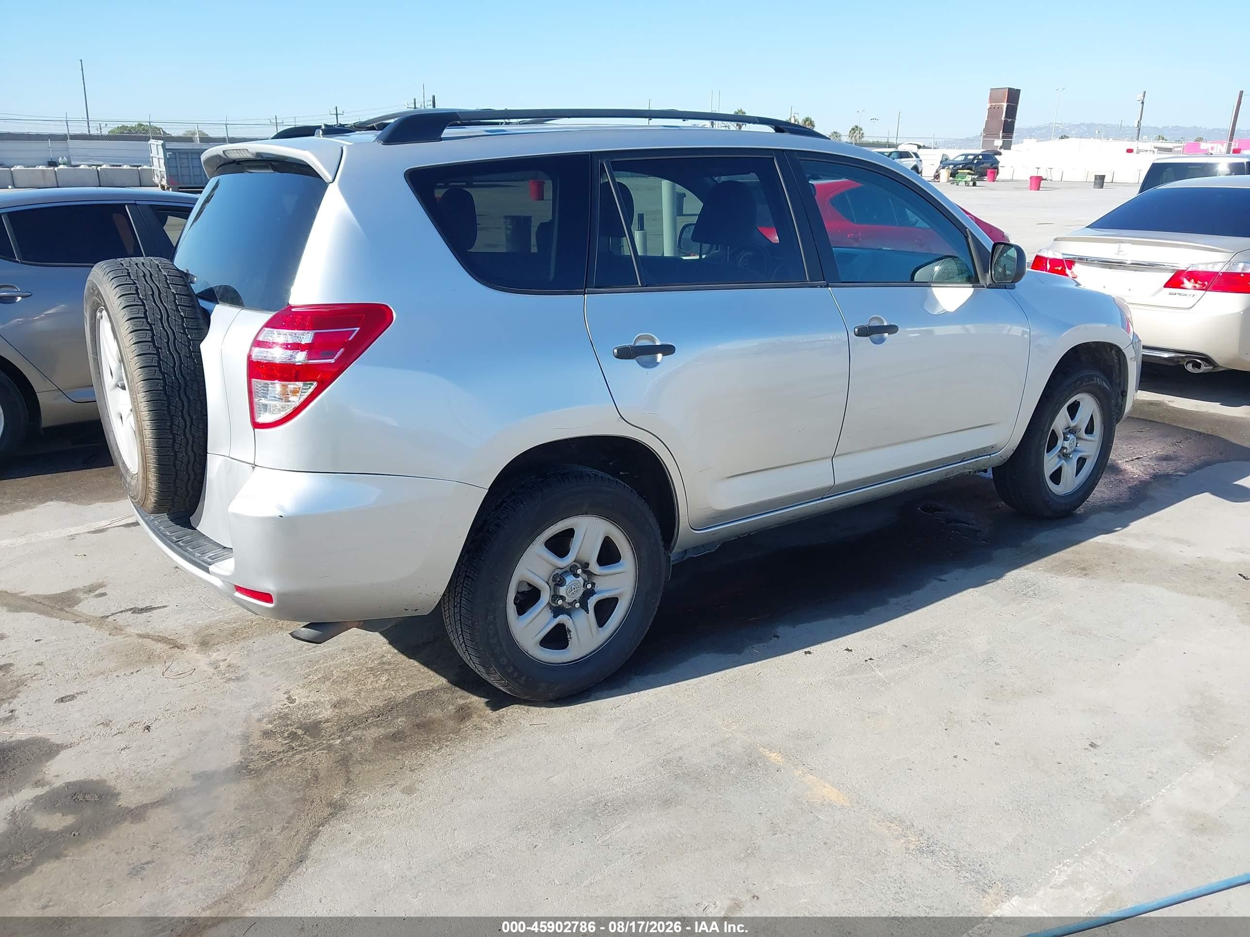 2012 Toyota Rav4   Silver vin: 2T3ZF4DV3CW146895