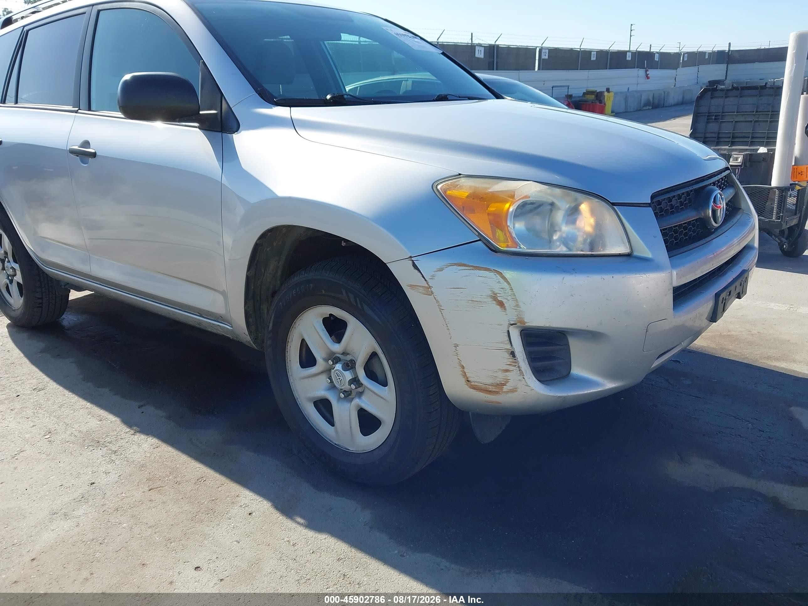 2012 Toyota Rav4   Silver vin: 2T3ZF4DV3CW146895
