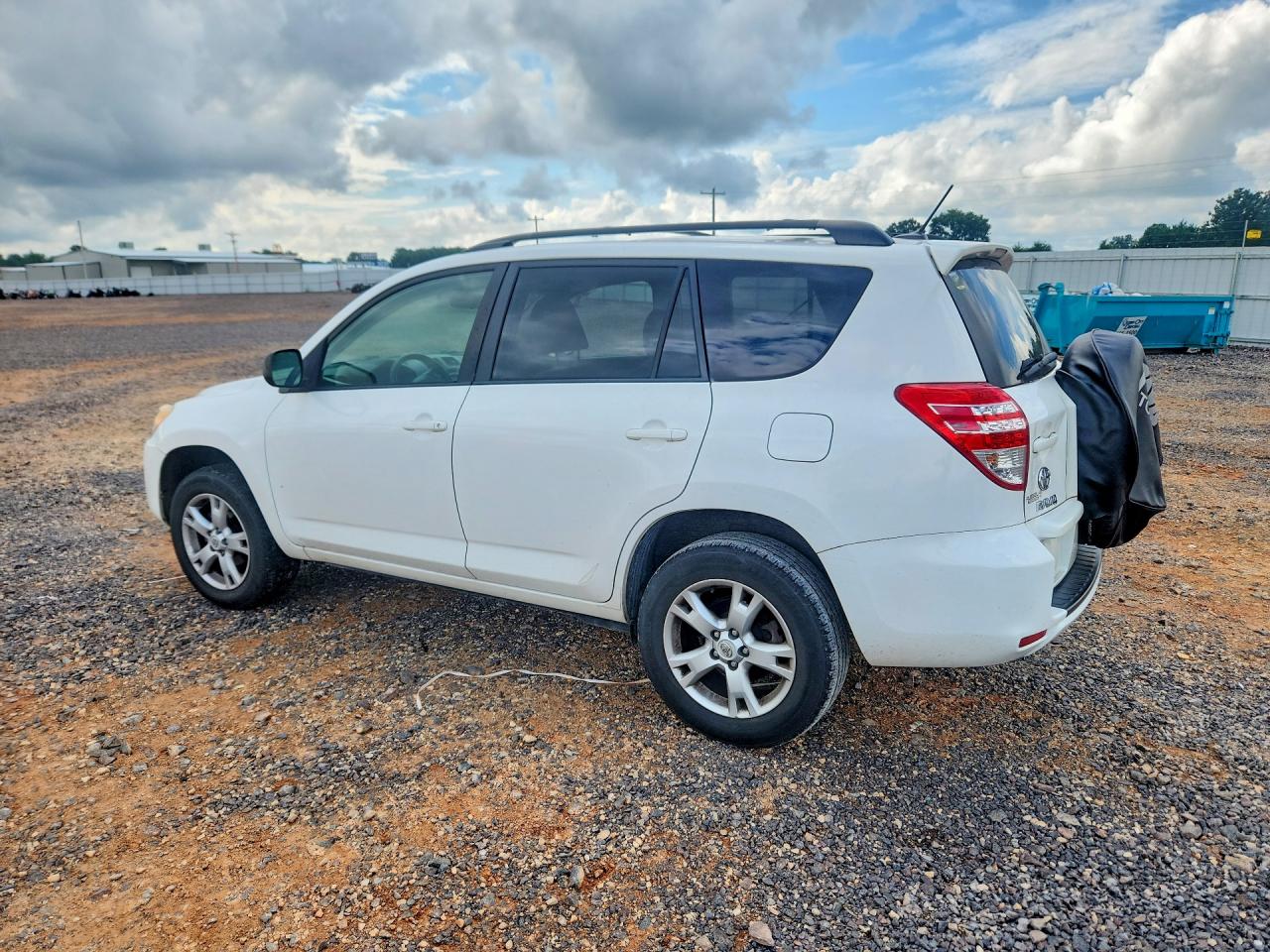 2012 Toyota Rav4 Base White vin: 2T3ZF4DV3CW151062