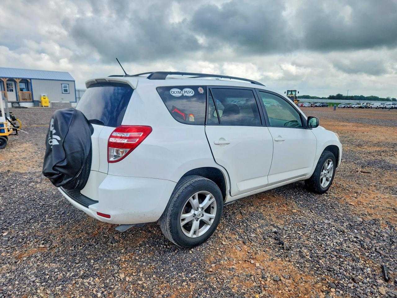 2012 Toyota Rav4 Base White vin: 2T3ZF4DV3CW151062