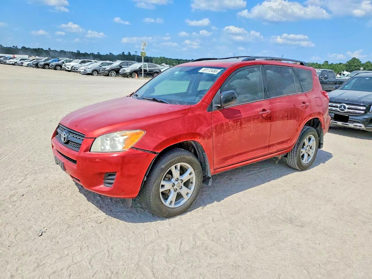 2012 Toyota Rav4 Base Red vin: 2T3ZF4DV3CW152356