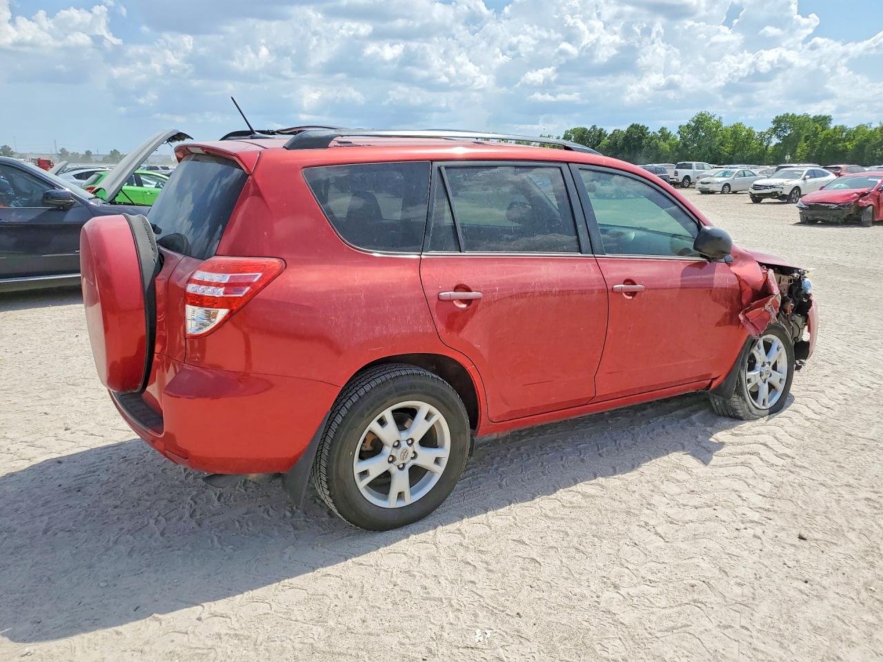 2012 Toyota Rav4 Base Red vin: 2T3ZF4DV3CW152356