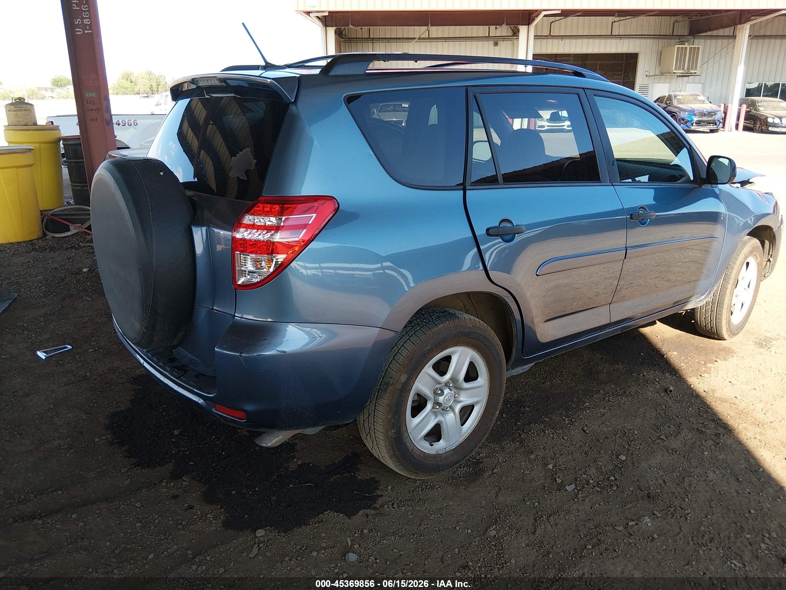 2010 Toyota Rav4   Blue vin: 2T3ZF4DV4AW017058