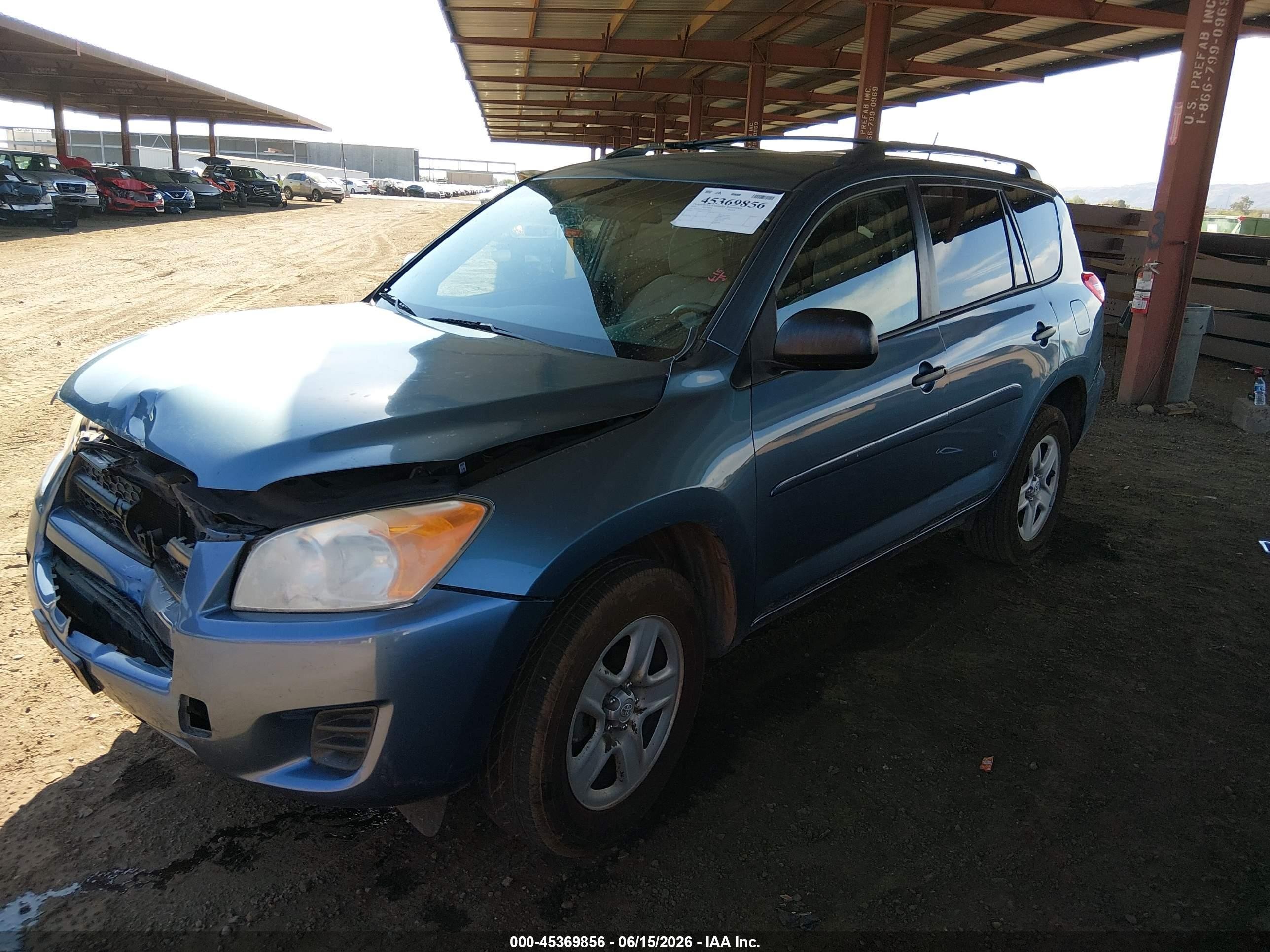 2010 Toyota Rav4   Blue vin: 2T3ZF4DV4AW017058