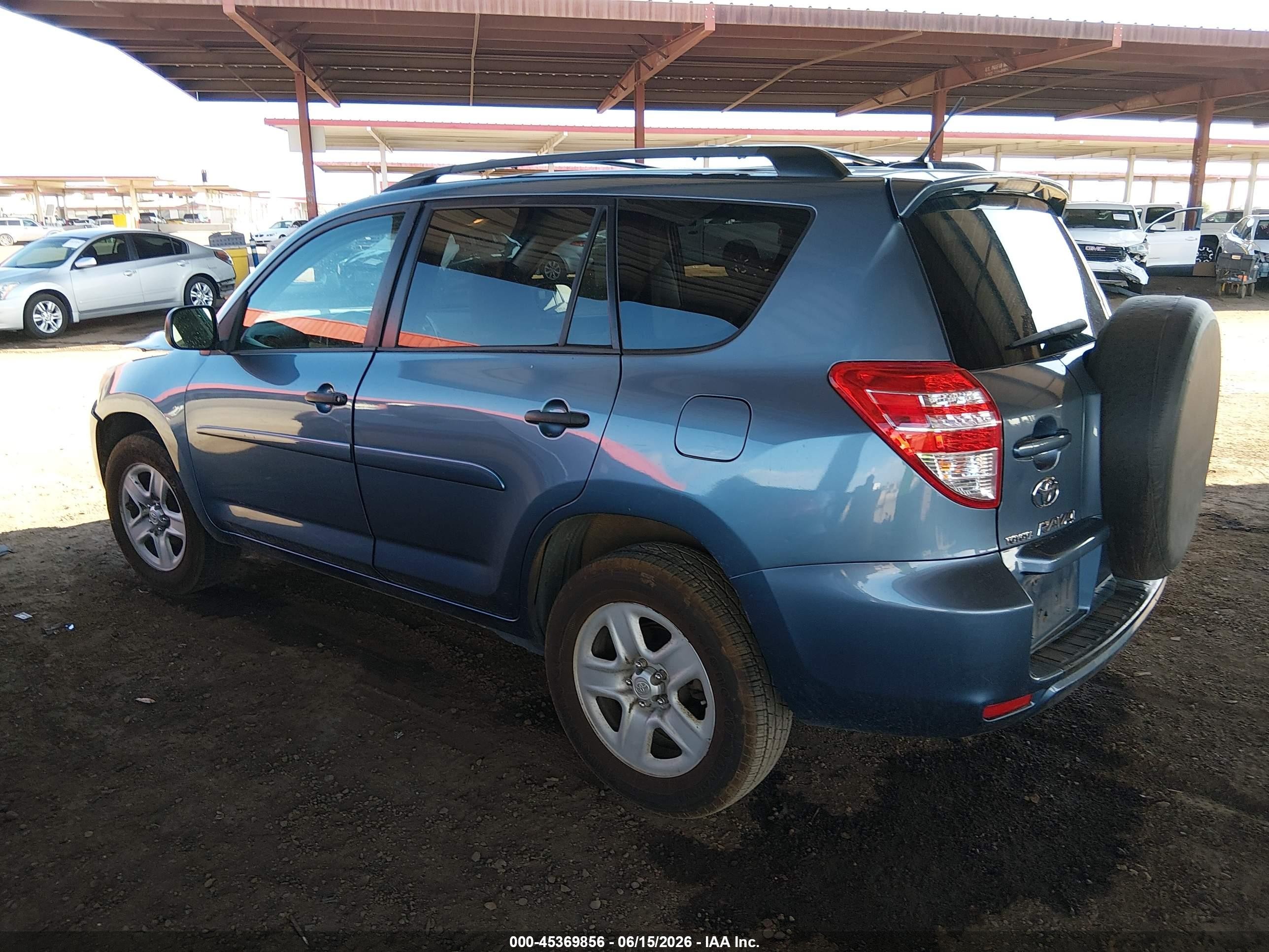 2010 Toyota Rav4   Blue vin: 2T3ZF4DV4AW017058