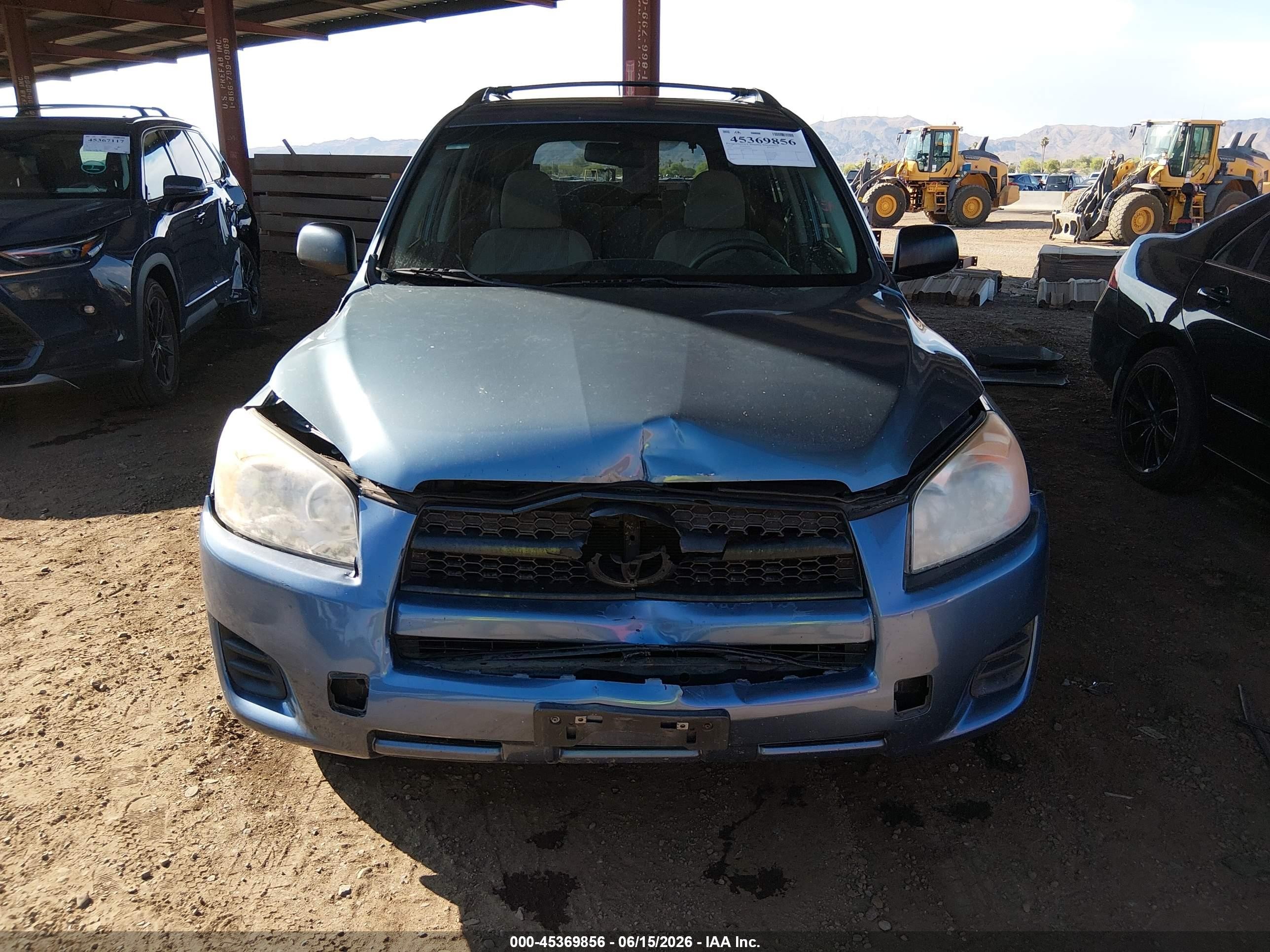 2010 Toyota Rav4   Blue vin: 2T3ZF4DV4AW017058