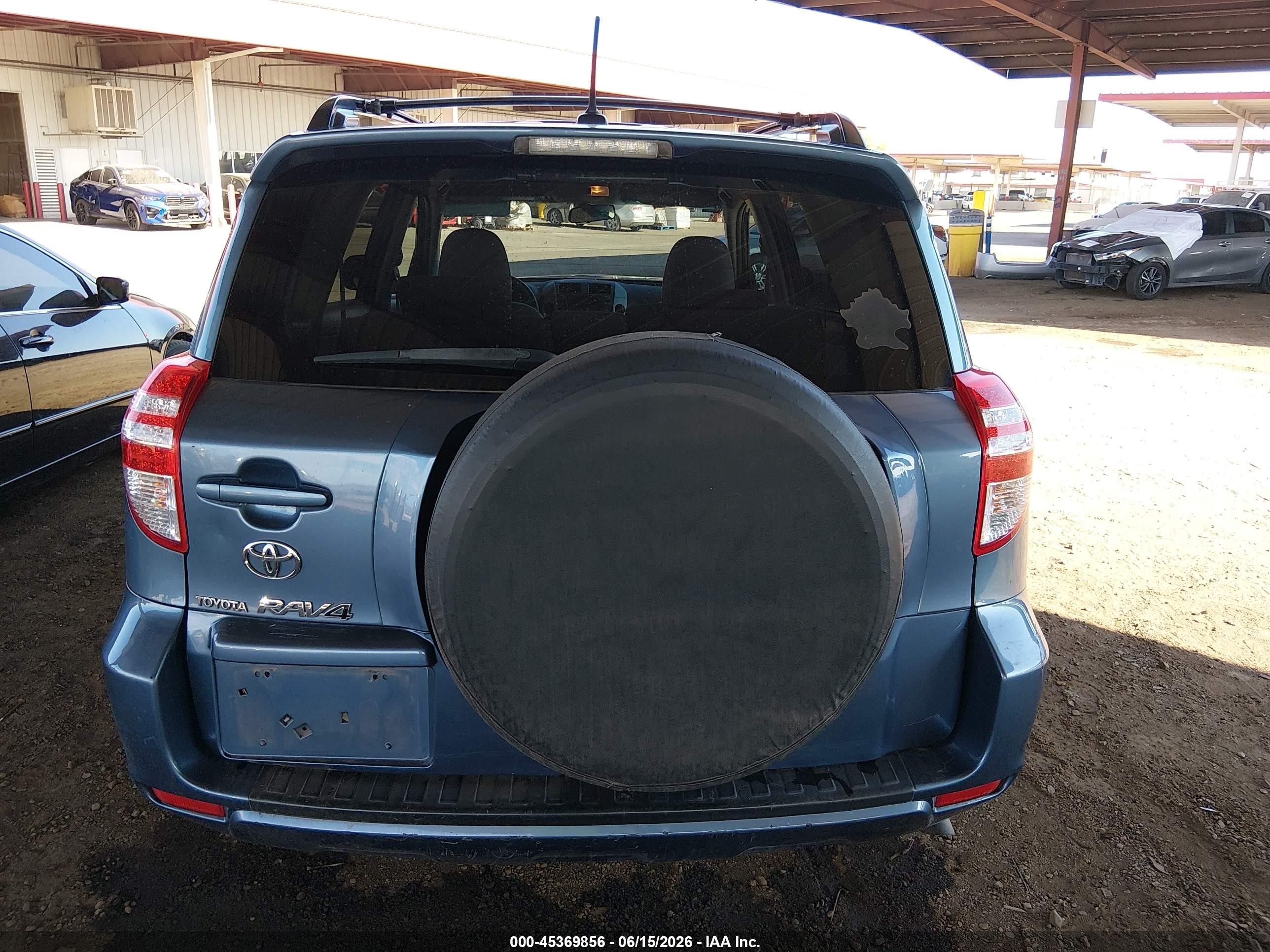2010 Toyota Rav4   Blue vin: 2T3ZF4DV4AW017058
